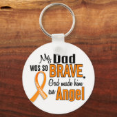 Porte-clés Angel Papa Leukemia (Recto)