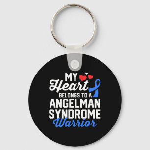 Porte-clés Angelman Syndrome Guerrier Survivant Soutien