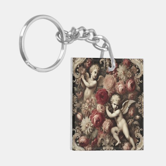 Porte-clés Angels de discorde - gothique baroque (Devant gauche)