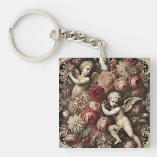 Porte-clés Angels de discorde - gothique baroque (Devant)