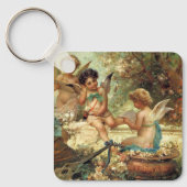 Porte-clés Angels de musicien par Hans Zatzka, Art Victorien (Recto)