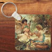 Porte-clés Angels de musicien par Hans Zatzka, Art Victorien (Recto)