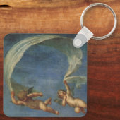 Porte-clés Angels Detail from Adonis Led by Cupids by Albani (Verso)
