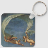 Porte-clés Angels Detail from Adonis Led by Cupids by Albani (Dos)