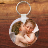 Porte-clés Angels First Kiss, Bouguereau (Recto)