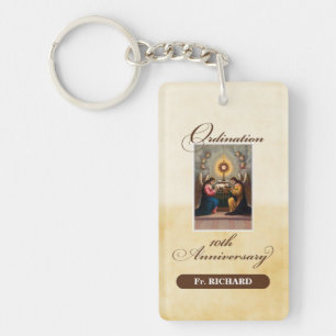 Porte-clés Anges pour le 10e anniversaire d'ordination person
