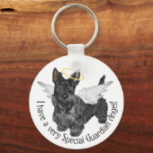 Porte-clés Anges Scottish Terrier (Recto)