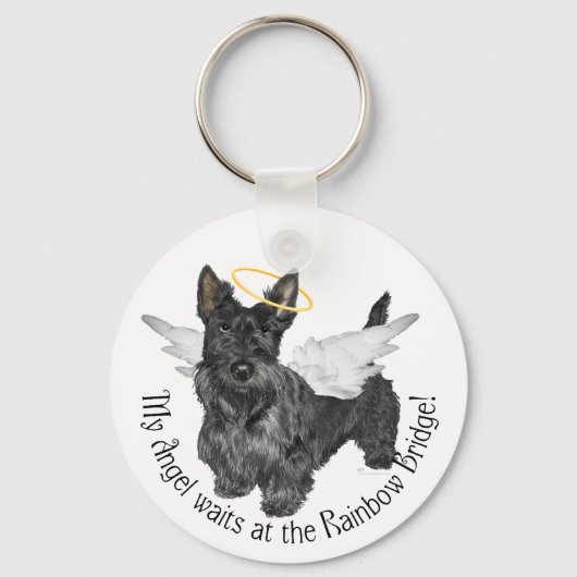 Porte-clés Anges Scottish Terrier (Recto)