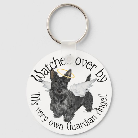 Porte-clés Anges Scottish Terrier (Recto)