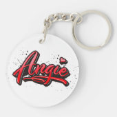 Porte-clés Angie Heart Splash (Dos)