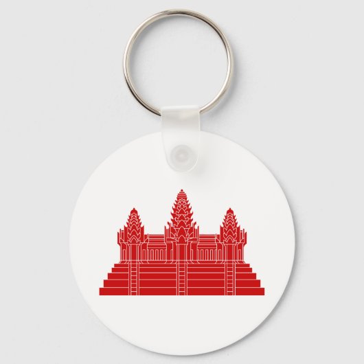 Porte-clés Angkor Vat Ver.2.0. Temple khmer (Recto)