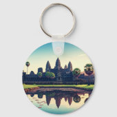 Porte-clés Angkor Wat Cambodia à Dawn (Verso)