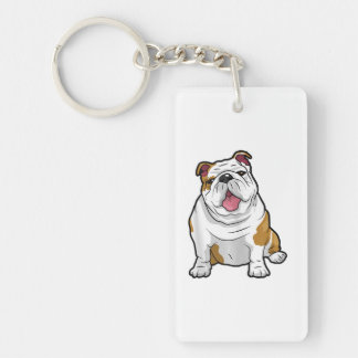 Porte-clés ANGLAIS BULLDOGS Awesome Funny Bulldog Pups Chiens