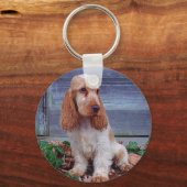 Porte-clés Anglais Cocker Spaniels (Recto)