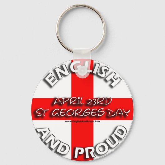 Porte-clés Anglais et fier - Porte - clé (Recto)