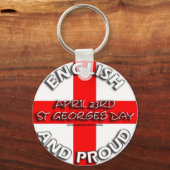 Porte-clés Anglais et fier - Porte - clé (Recto)