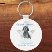 Porte-clés Anglais Setter Angel Porte - clé (Recto)