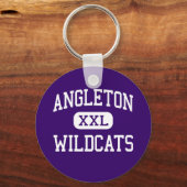 Porte-clés Angleton - Wildcats - Lycée - Angleton Texas (Recto)
