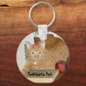 Porte-clés Animal de compagnie de l'enseignant (Recto)