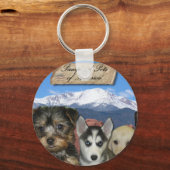 Porte-clés Animal de compagnie personnalisable (Recto)