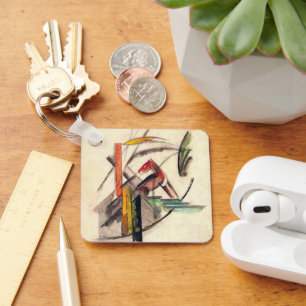 Porte-clés Animal de Franz Marc, Art de l'expressionnisme Vin