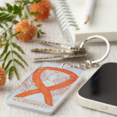 Porte-clés Animal Rescue Chat Angel Sensibilisation Porte - c (Devant droit)