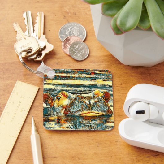 Porte-clés AnimalArt_Hippo_001 (Bureau)