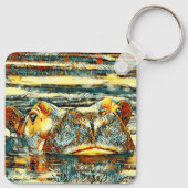 Porte-clés AnimalArt_Hippo_001 (Dos)