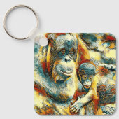Porte-clés AnimalArt_OrangUtan_015 (Recto)