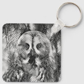 Porte-clés AnimalArtBW_Owl_001 (Dos)