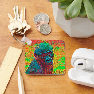 Porte-clés AnimalColor_Gorilla_001