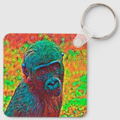 Porte-clés AnimalColor_Gorilla_001 (Dos)