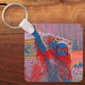 Porte-clés AnimalMix_OrangUtan_016 (Recto)