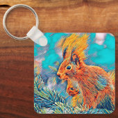 Porte-clés AnimalMix_Squirrel_001 (Recto)