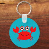 Porte-clés Animated smiling crab keychain (Recto)