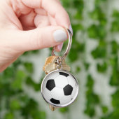 Porte-clés Animated Soccer Ball Keychain (main)