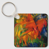 Porte-clés Animaux dans un paysage de Franz Marc (Recto)