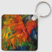 Porte-clés Animaux dans un paysage de Franz Marc (Dos)