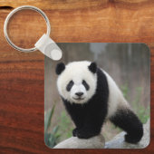 Porte-clés Animaux de bébés cutest | Baby Panda géant (Recto)
