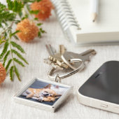 Porte-clés Animaux de bébés cutest | Chihuahua Chig aux cheve (Côté)