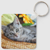 Porte-clés Animaux de bébés cutest | Lounge Kitten (Dos)