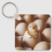 Porte-clés Animaux de bébés cutest | Nouveau bébé poussin (Recto)