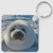 Porte-clés Animaux de bébés cutest | Phoque bébé (Dos)