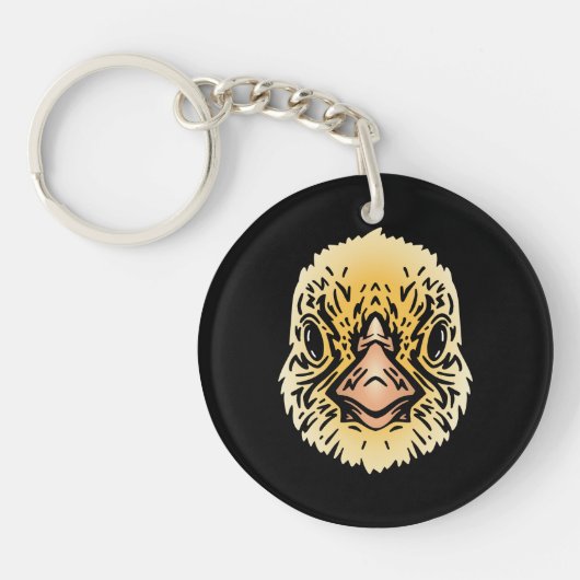 Porte-clés Animaux de ferme Amis Bébé poussin (Devant)