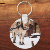 Porte-clés Animaux de ferme parler cheval et lapins (Recto)