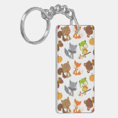 Porte-clés Animaux de forêt, Animaux de forêt, Animaux d'auto (Devant gauche)