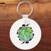 Porte-clés Animaux de la Terre Conservation de la faune Envir (Recto)