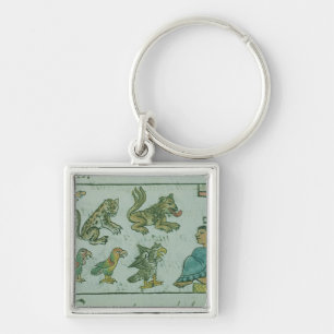 Porte-clés Animaux de l'empereur aztèque
