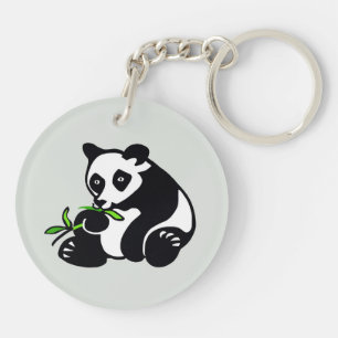 Porte-clés Animaux en voie de disparition - Mignonne PANDA -