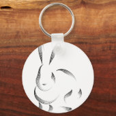 Porte-clés Animaux - Lapin (Recto)